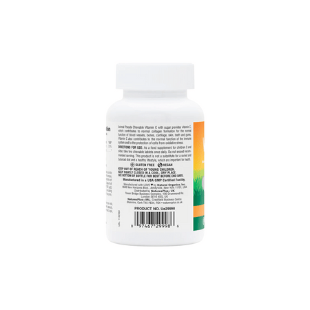 NaturesPlus Animal Parade Vitamin C Children's Chewables 90's- Lillys Pharmacy and Health Store