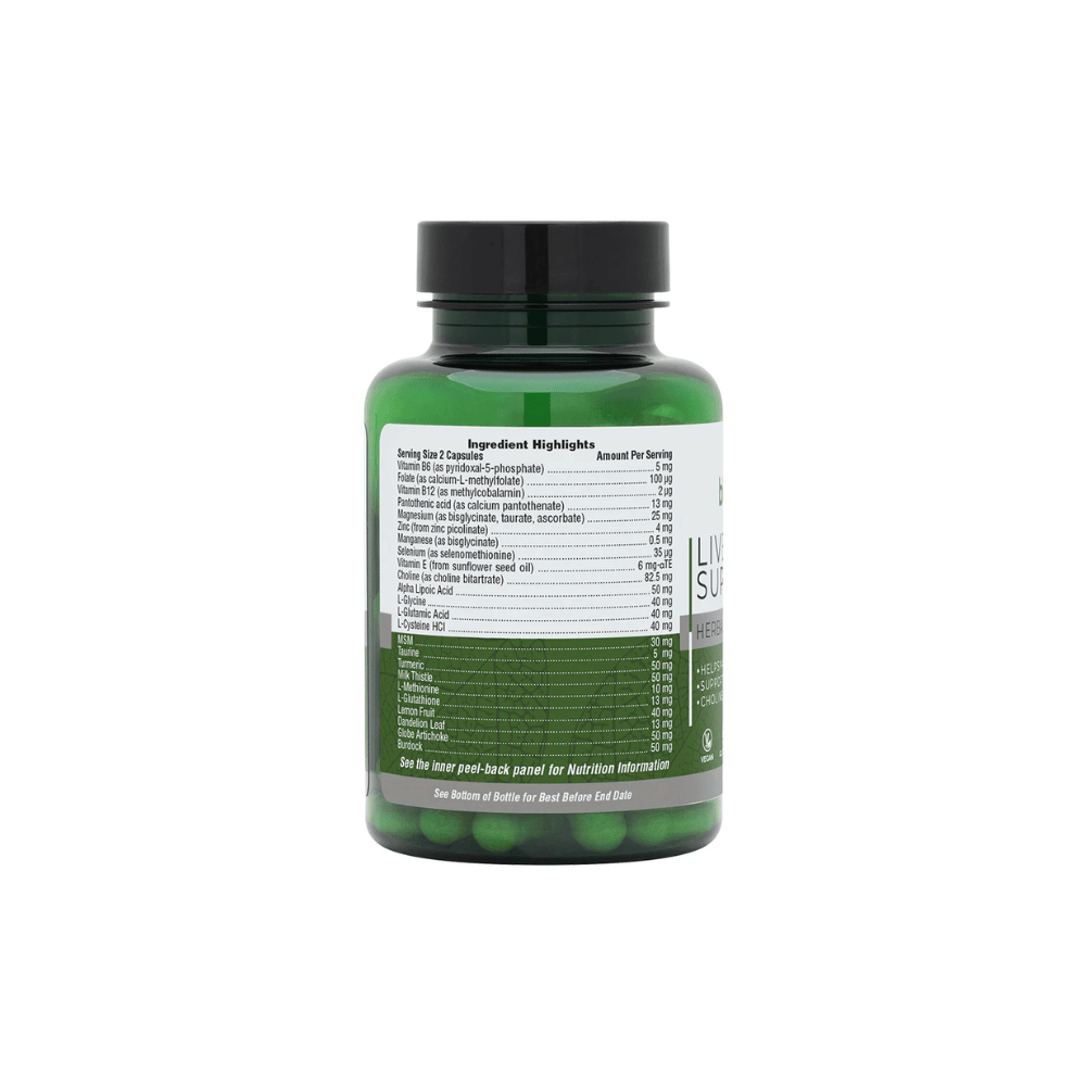 NaturesPlus BioAdvanced Liver Support Capsules 60's- Lillys Pharmacy and Health Store
