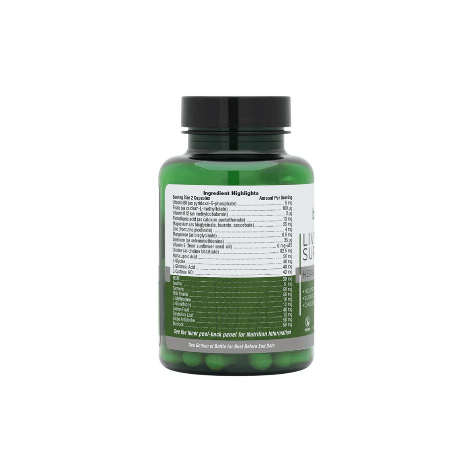 NaturesPlus BioAdvanced Liver Support Capsules 60's- Lillys Pharmacy and Health Store