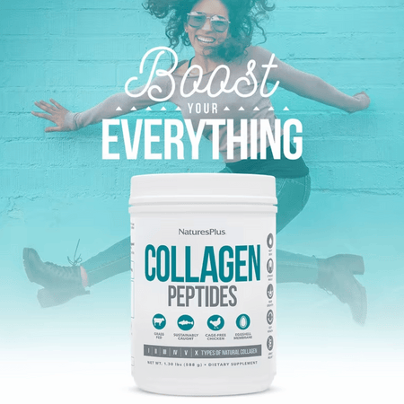 NaturesPlus Collagen Peptides 588g- Lillys Pharmacy and Health Store
