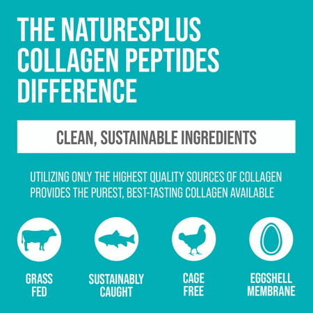 NaturesPlus Collagen Peptides 588g- Lillys Pharmacy and Health Store