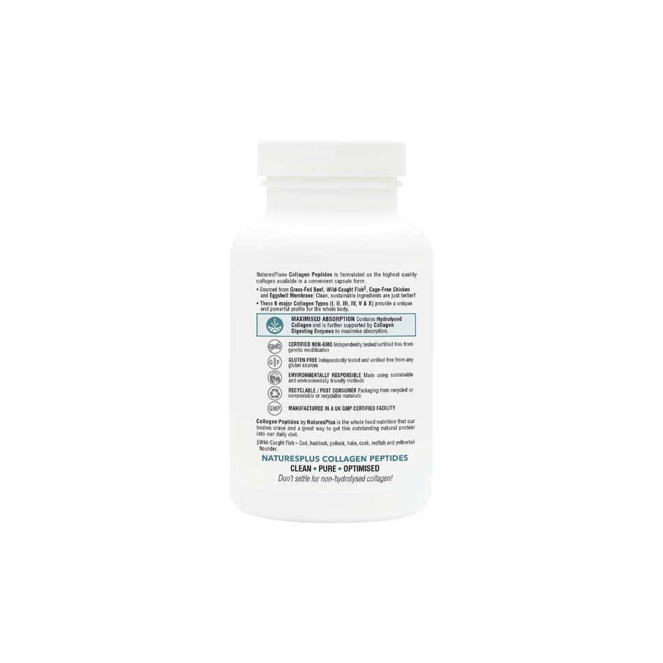 NaturesPlus Collagen Peptides Capsules 120's- Lillys Pharmacy and Health Store