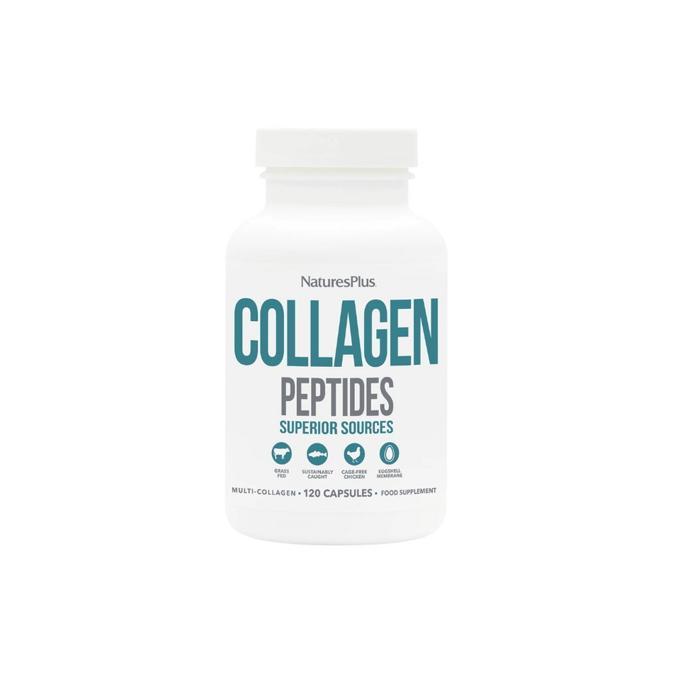NaturesPlus Collagen Peptides Capsules 120's- Lillys Pharmacy and Health Store