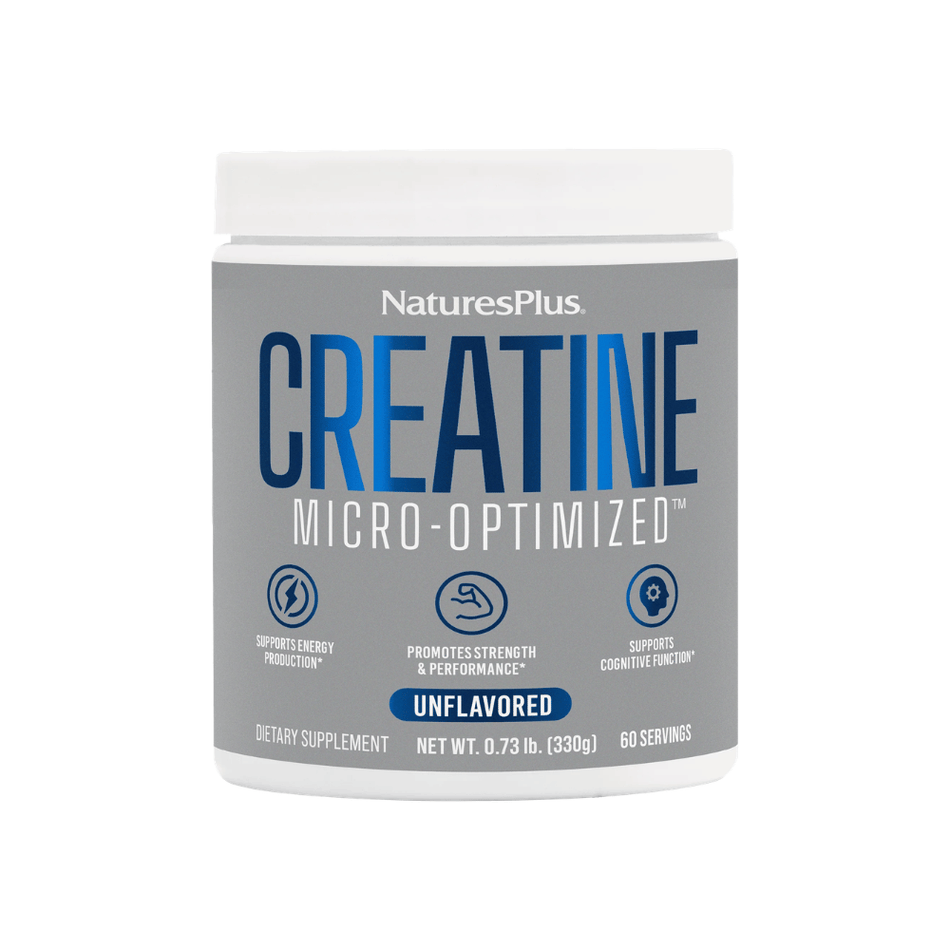 NaturesPlus Creatine Micro-Optimized™ Powder 330g- Lillys Pharmacy and Health Store