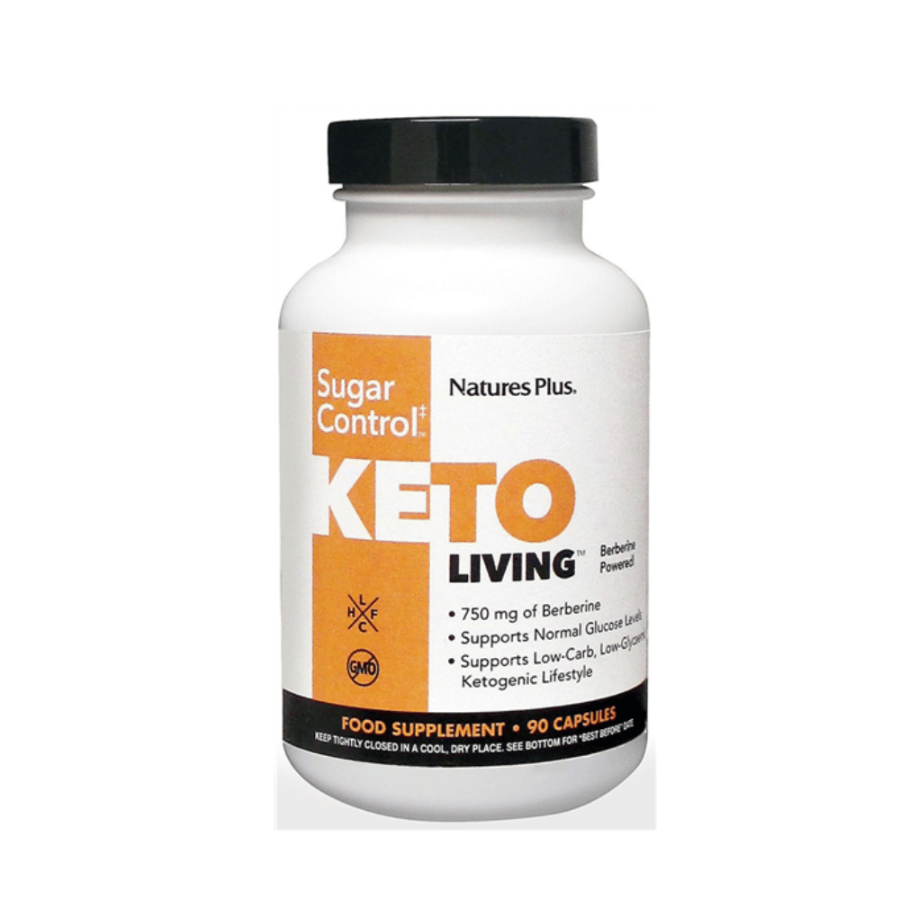 NaturesPlus Keto Living Sugar Control 90's- Lillys Pharmacy and Health Store