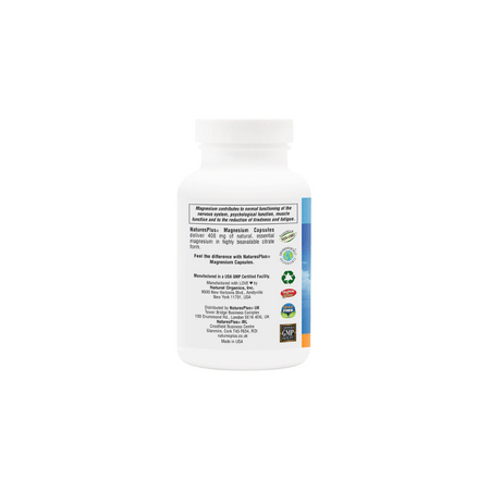 NaturesPlus Magnesium Capsules 120's- Lillys Pharmacy and Health Store