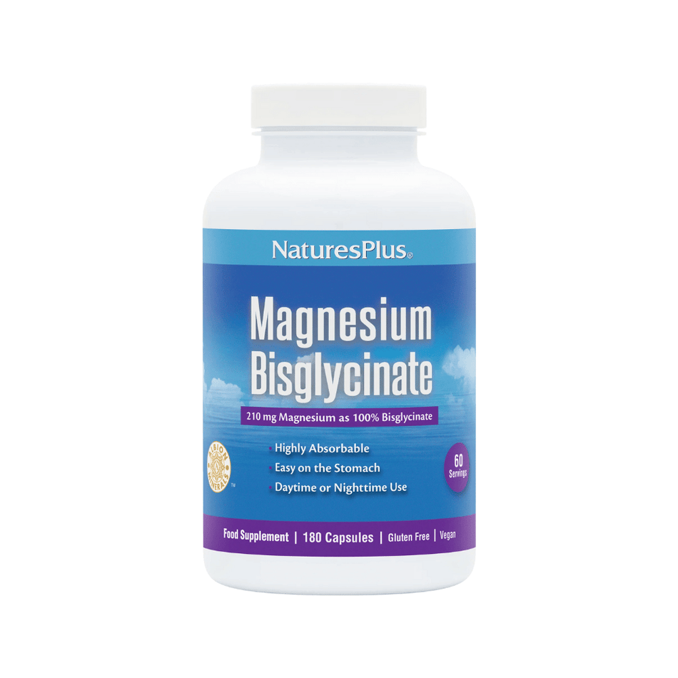 NaturesPlus Magnesium Glycinate Capsules 90's- Lillys Pharmacy and Health Store