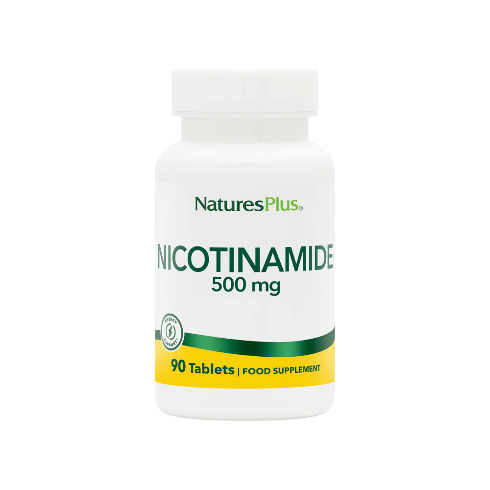 NaturesPlus Nicotinamide 500 mg Tablets- Lillys Pharmacy and Health Store