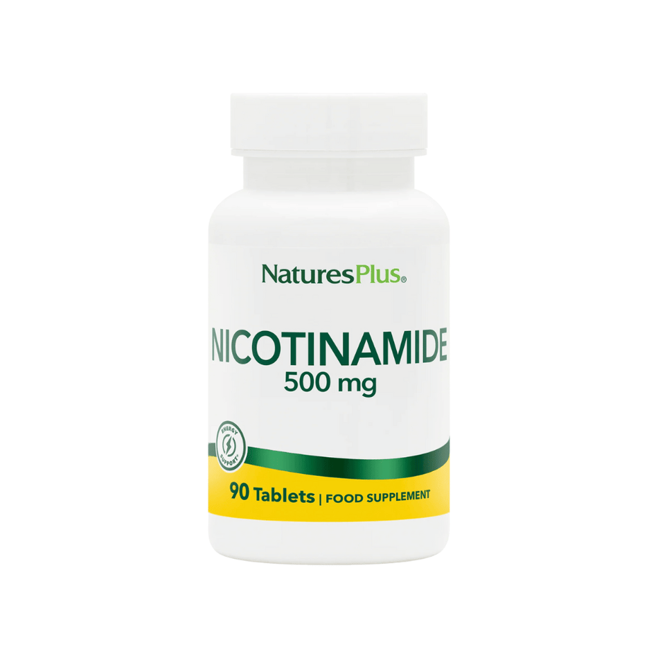 NaturesPlus Nicotinamide 500 mg Tablets- Lillys Pharmacy and Health Store
