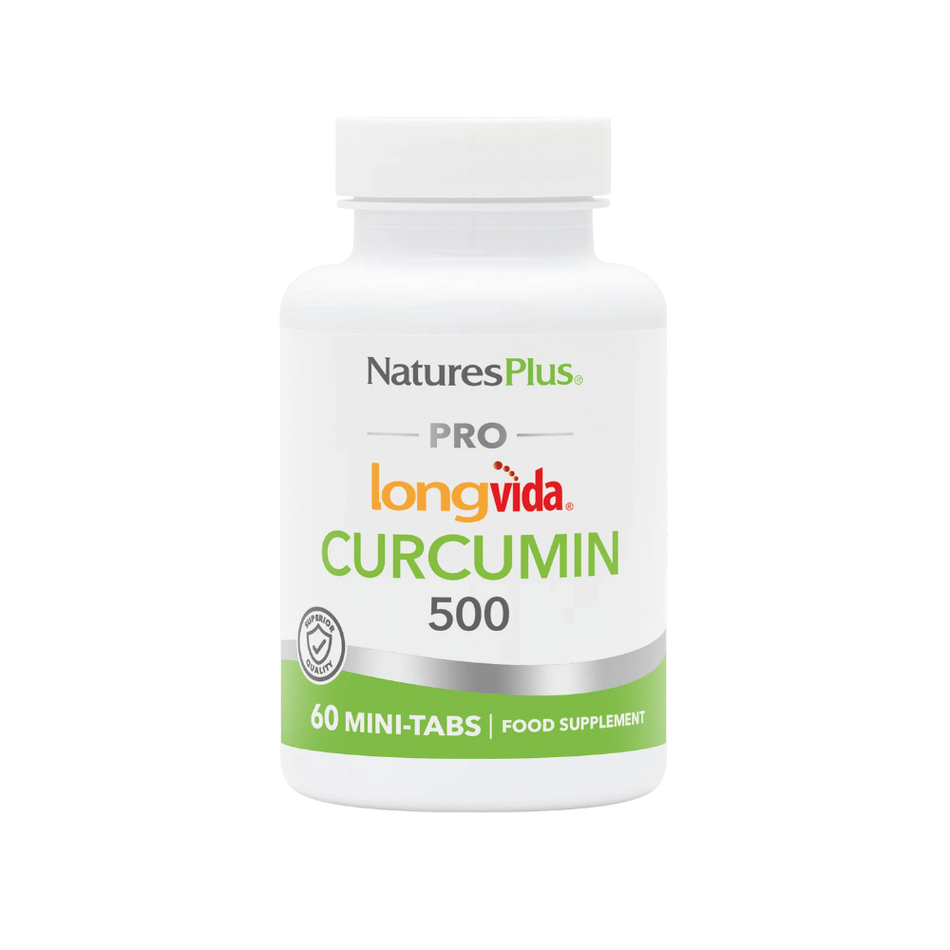 NaturesPlus PRO Curcumin Longvida 500 MG Mini-Tabs 60's- Lillys Pharmacy and Health Store