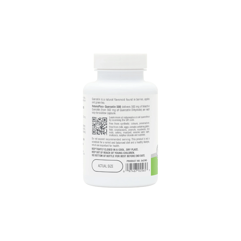 NaturesPlus PRO Quercetin 500mg 60's- Lillys Pharmacy and Health Store