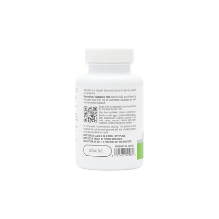 NaturesPlus PRO Quercetin 500mg 60's- Lillys Pharmacy and Health Store