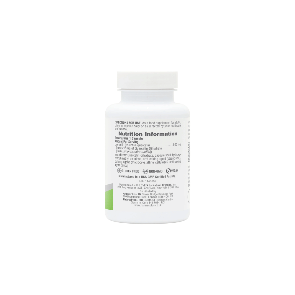 NaturesPlus PRO Quercetin 500mg 60's- Lillys Pharmacy and Health Store