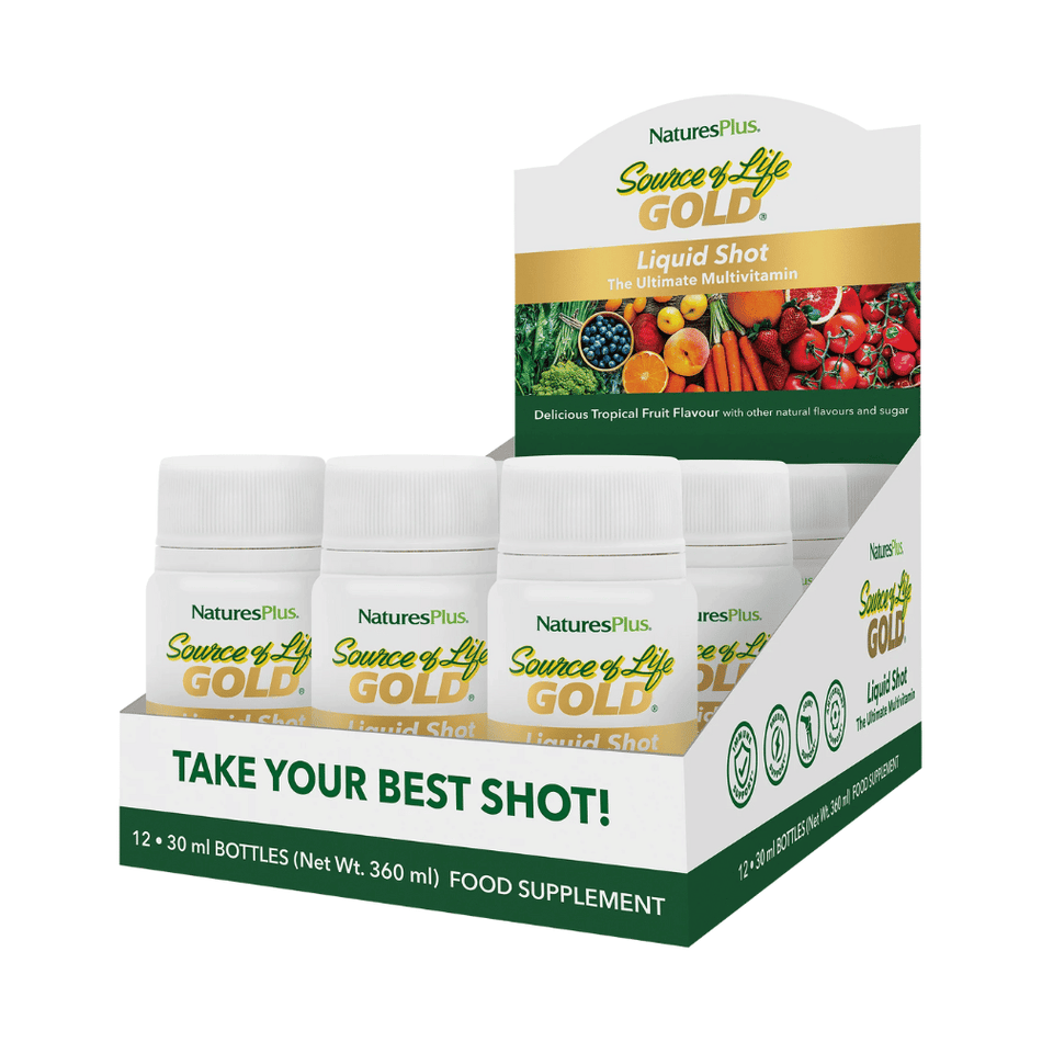 NaturesPlus Source of Life GOLD Multivitamin Liquid Shot- Lillys Pharmacy and Health Store