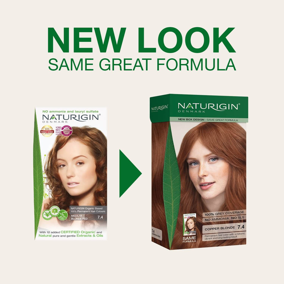 Copper Blonde 7.4 Permanent Hair Colour- Lillys Pharmacy and Health Store