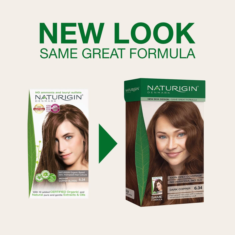 Dark Copper 6.34 Permanent Hair Colour- Lillys Pharmacy and Health Store