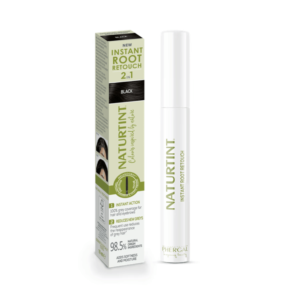 Naturtint Instant Root Retouch 2in1 Black 10ml- Lillys Pharmacy and Health Store