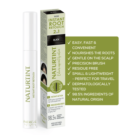 Naturtint Instant Root Retouch 2in1 Black 10ml- Lillys Pharmacy and Health Store