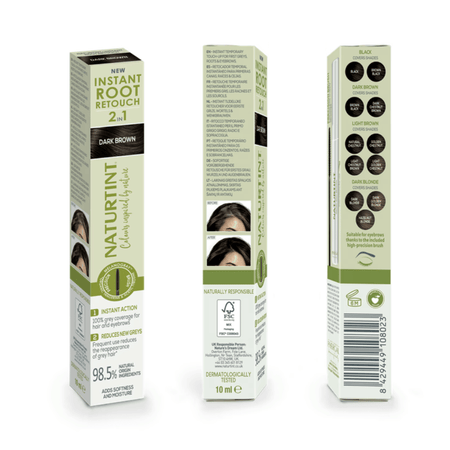 Naturtint Instant Root Retouch 2in1 Dark Brown 10ml- Lillys Pharmacy and Health Store