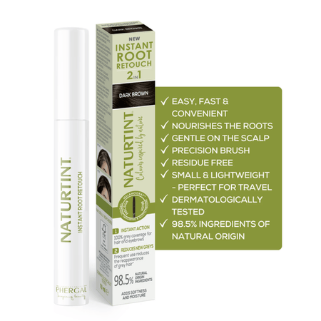 Naturtint Instant Root Retouch 2in1 Dark Brown 10ml- Lillys Pharmacy and Health Store
