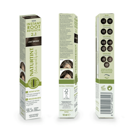 Naturtint Instant Root Retouch 2in1 Light Brown 10ml- Lillys Pharmacy and Health Store