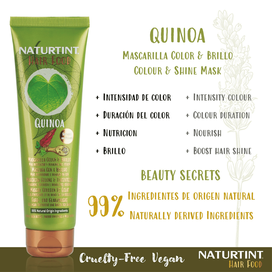 Naturtint Naturtint Hair Food Quinoa Colour & Shine Mask 150ml- Lillys Pharmacy and Health Store