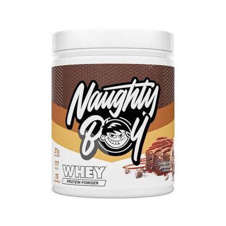 Naughty Boy Whey Protein, Chocolate Brownie - 450g - Lilly’s Pharmacy & Health Store