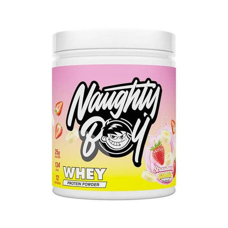 Naughty Boy Whey Protein - Limited Edition, Strawberry Banana - 420g - Lilly’s Pharmacy & Health Store