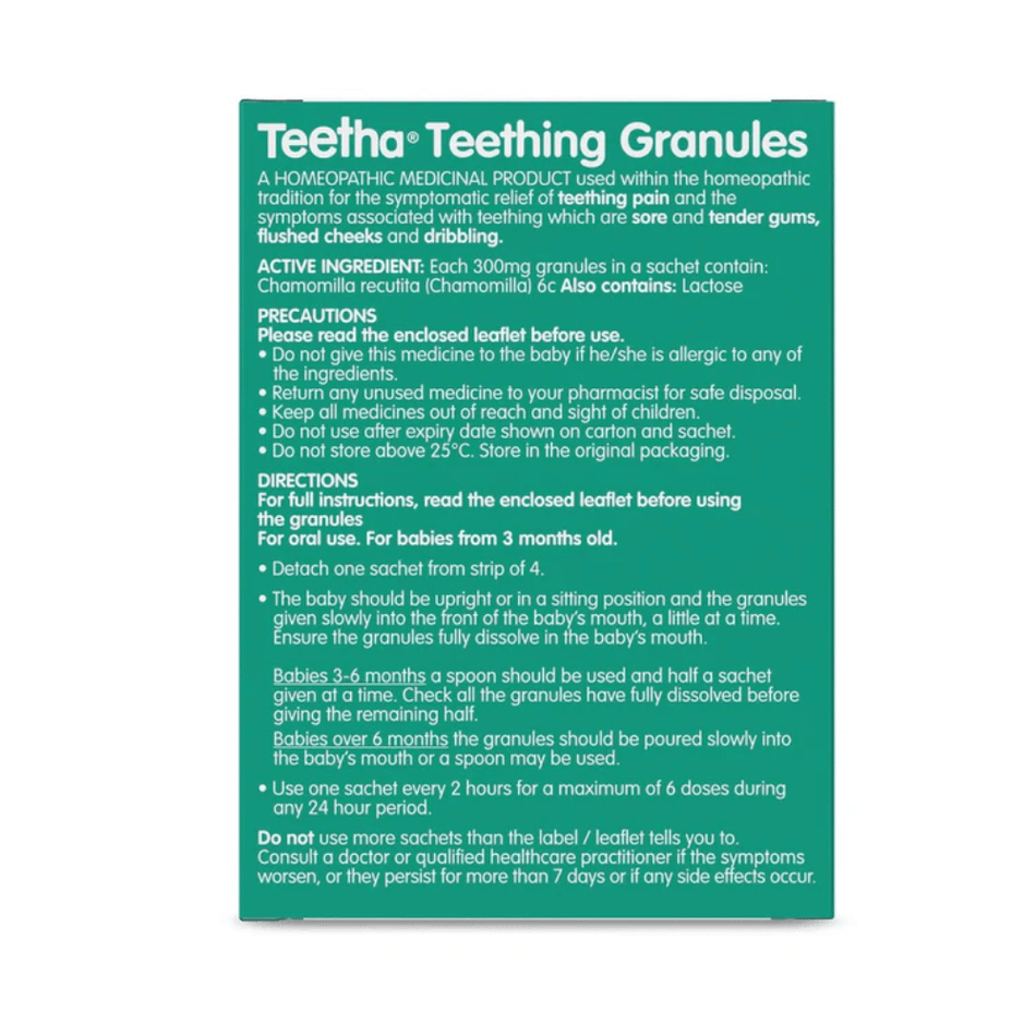 Nelsons Teetha Teething Granules- Lillys Pharmacy and Health Store