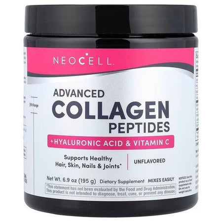 NeoCell Advanced Collagen Peptides with Vitamin C & Hyaluronic Acid 390g- Lillys Pharmacy and Health Store