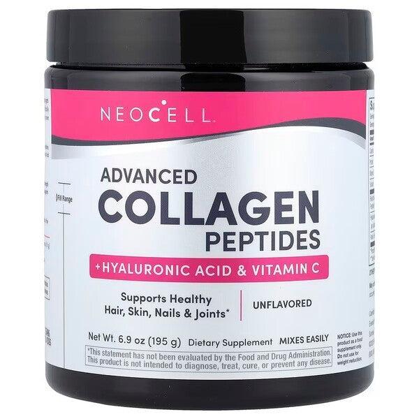 NeoCell Advanced Collagen Peptides with Vitamin C & Hyaluronic Acid 390g- Lillys Pharmacy and Health Store