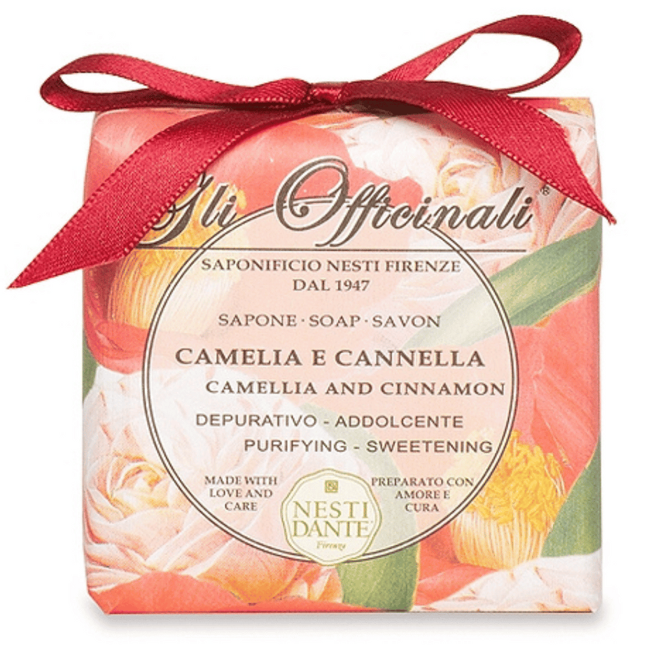 Nesti Dante "GLI OFFICINALI "-CAMELIA & CINNAMON 200gm Soap
