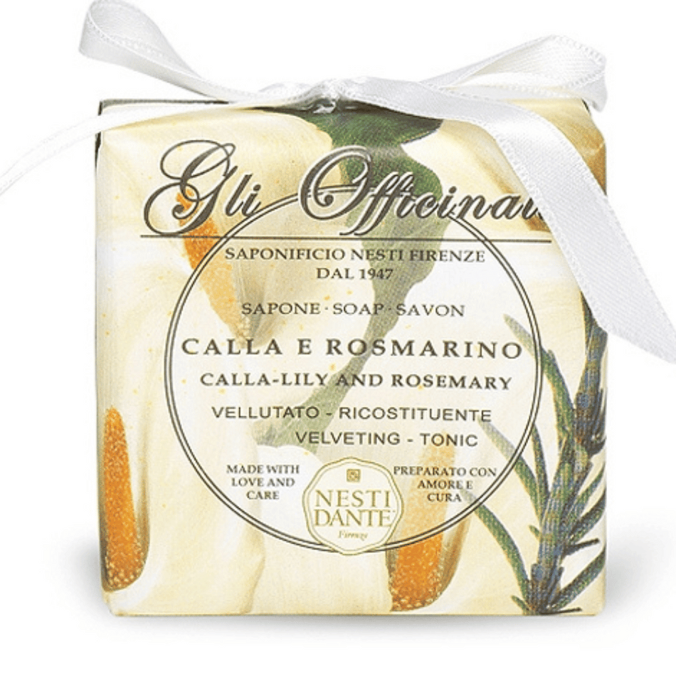 Nesti Dante "GLI OFFICINALI "- Calla Lilly & Rosemary 200gm Soap
