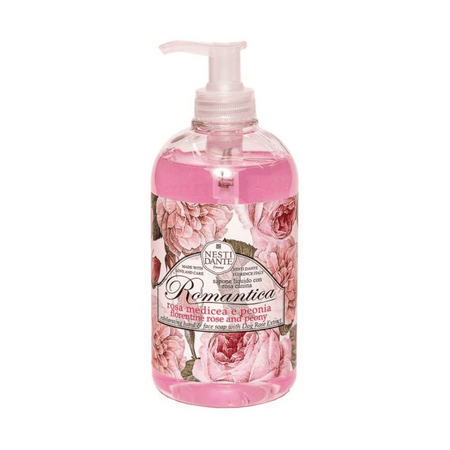Nesti Dante Romantica Florentine Rose & Peony Liquid Soap 500ml- Lillys Pharmacy and Health Store