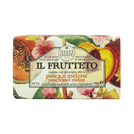 Nesti Dante Soap Il Frutteto Peach & Melon Soap 250g- Lillys Pharmacy and Health Store