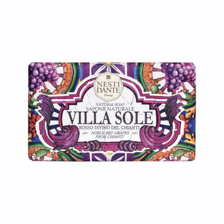 Nesti Dante Villa Sole - Rosso Divino Del Chianti Soap 250g- Lillys Pharmacy and Health Store