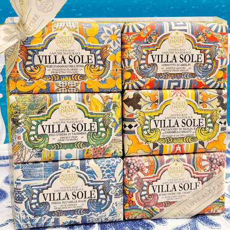 Nesti Dante Villa Sole Soap Set - 6x150g- Lillys Pharmacy and Health Store