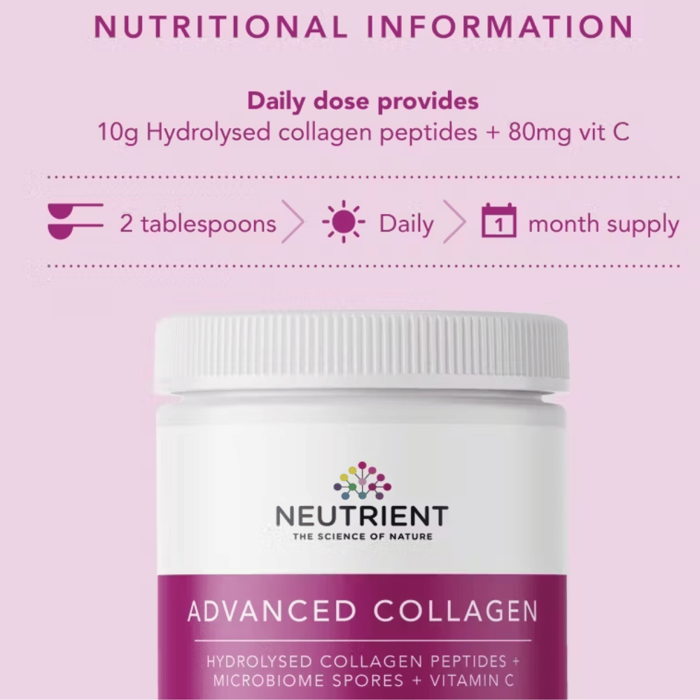Neutrient Advanced Collagen 350g- Lillys Pharmacy and Health Store