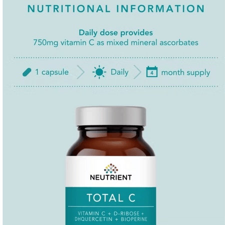 Neutrient Total C - 120 Cap- Lillys Pharmacy and Health Store