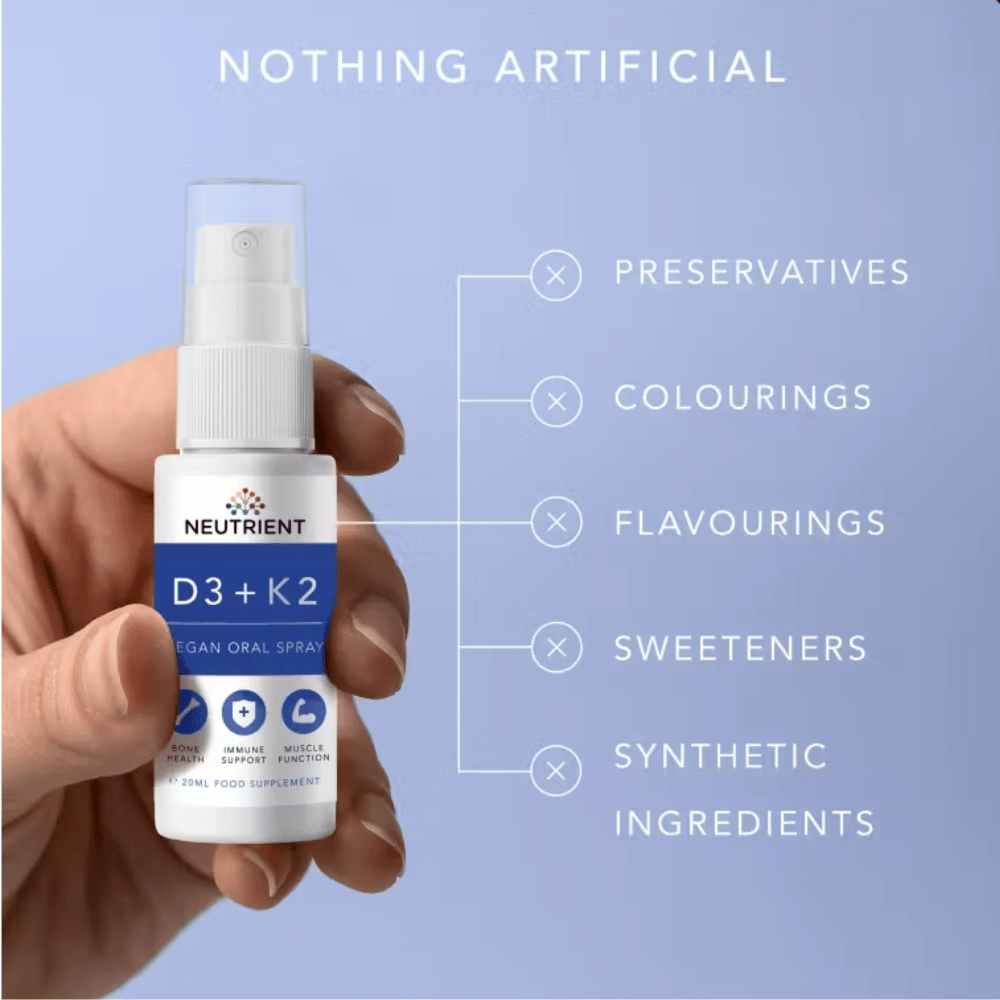 Neutrient Vitamin D3 + K2 Sublingual Spray 30ml- Lillys Pharmacy and Health Store