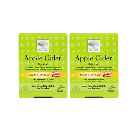 New Nordic Apple Cider 720mg - TWIN PACK 2x 60's- Lillys Pharmacy and Health Store