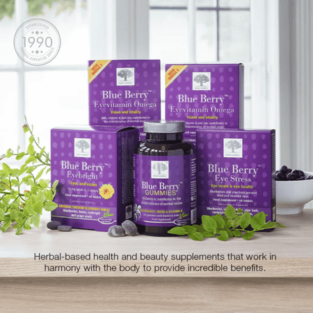 New Nordic Blue Berry Eyebright Plus Mega Strength 30 Tablets- Lillys Pharmacy and Health Store