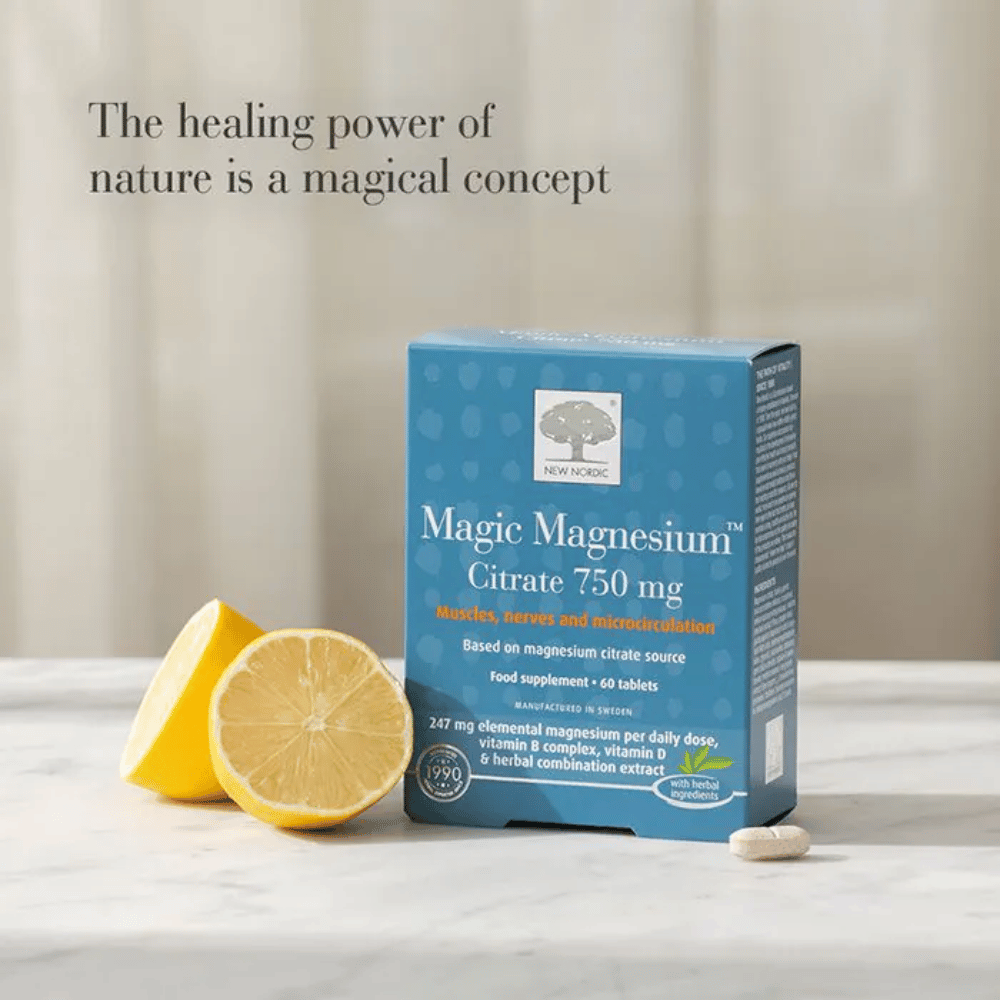 New Nordic Magic Magnesium Citrate 60 tablets- Lillys Pharmacy and Health Store