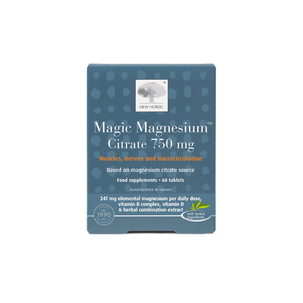 New Nordic Magic Magnesium Citrate 60 tablets- Lillys Pharmacy and Health Store