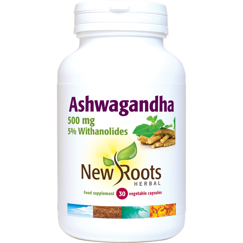 New Roots Ashwagandha 30 Capsules- Lillys Pharmacy and Health Store