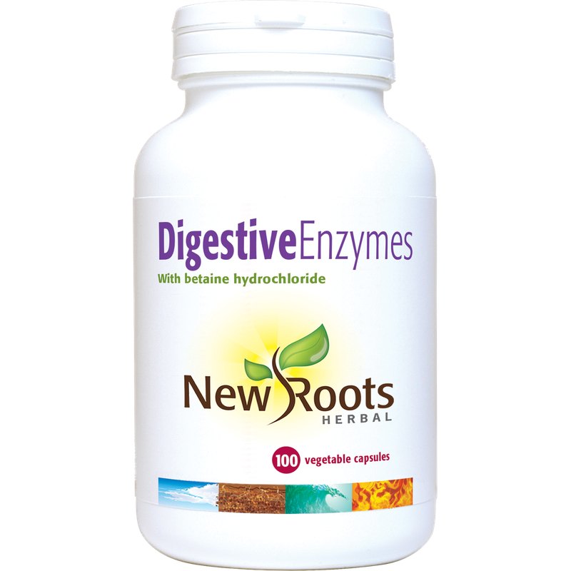 New Roots Digestive Enzymes 100 Capsules- Lillys Pharmacy and Health ...