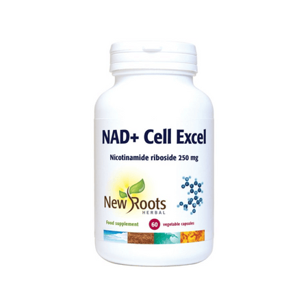 New Roots NAD+ Cell Excel 60caps- Lillys Pharmacy and Health Store