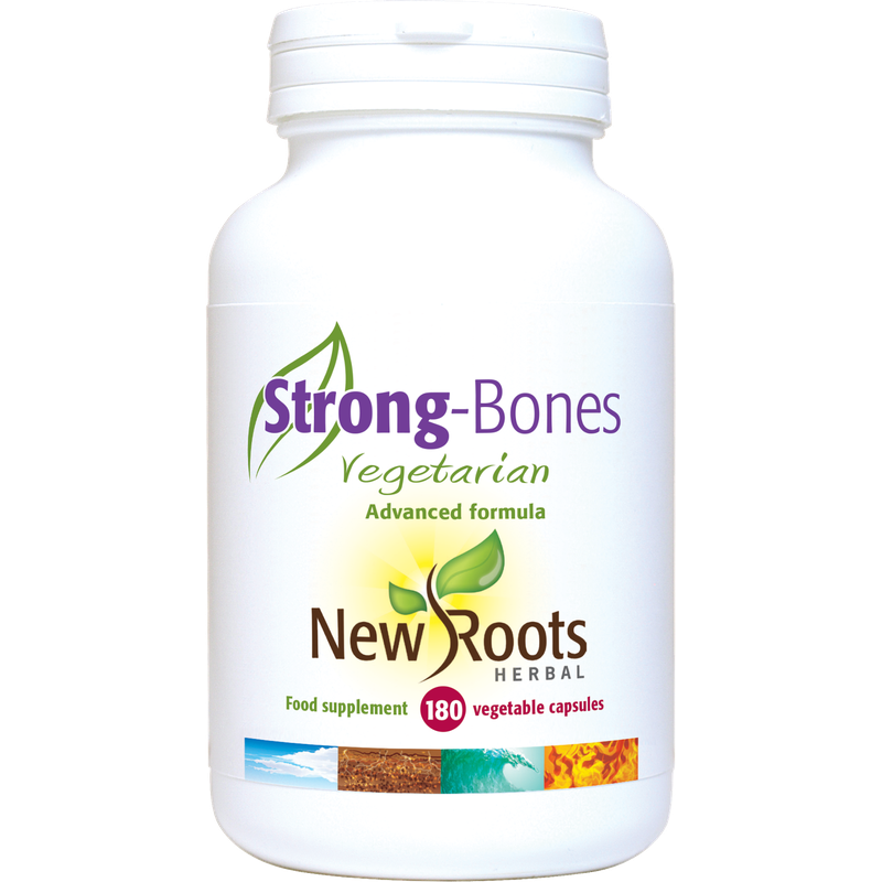New Roots Strong Bones Vegetarian180 Capsules- Lillys Pharmacy and Health Store