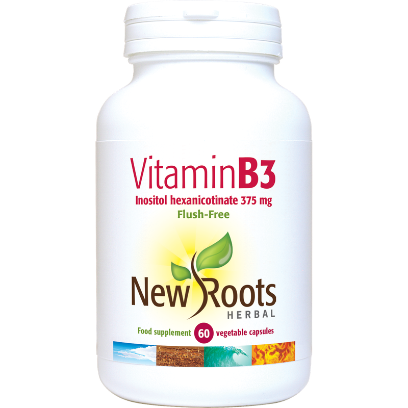 New Roots Vitamin B3 60 Capsules- Lillys Pharmacy and Health Store