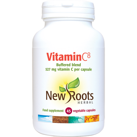 New Roots Vitamin C8 45 Capsules- Lillys Pharmacy and Health Store